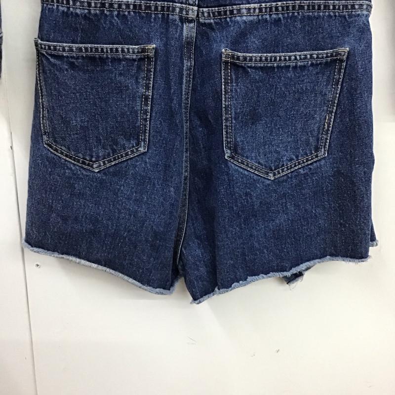 スパイラルガール SPIRALGIRL サロペット・オーバーオール サロペット、オーバーオール M 無地 紺 / ネイビー / navy レディース USED 古着 中古 10152654