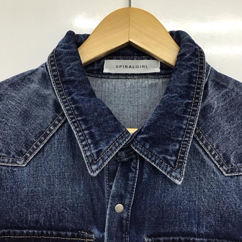 スパイラルガール SPIRALGIRL サロペット・オーバーオール サロペット、オーバーオール M 無地 紺 / ネイビー / navy レディース USED 古着 中古 10152654
