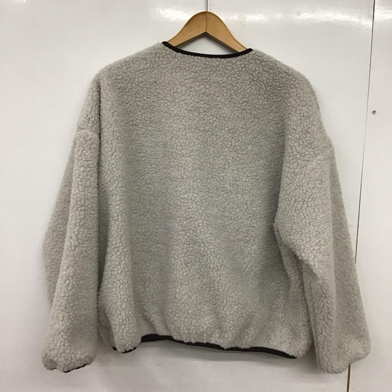 ジャバ Java ジャケット、上着 ジャンパー、ブルゾン タグ付 リバーシブル L 無地 黒 / ブラック / black X グレージュ / グレージュ / レディース USED 古着 中古 10152656
