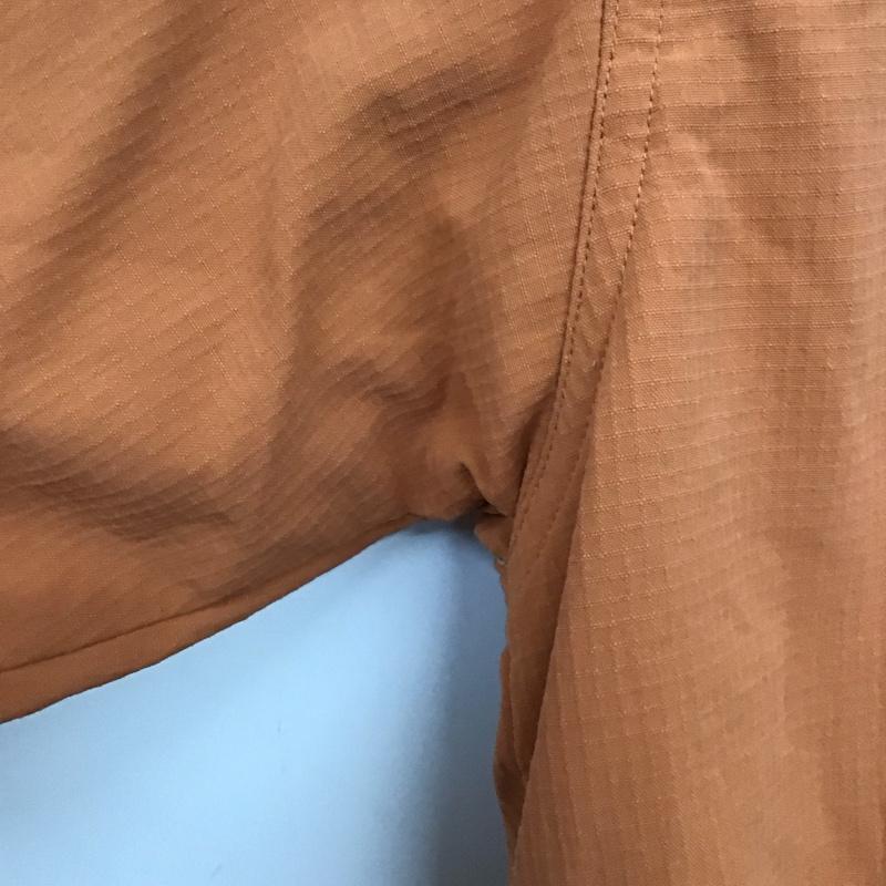 コロンビア Columbia シャツ、ブラウス 長袖 長袖シャツ ロゴシャツ カラーシャツ M ロゴ、文字 橙 / オレンジ / orange メンズ USED 古着 中古 10152658