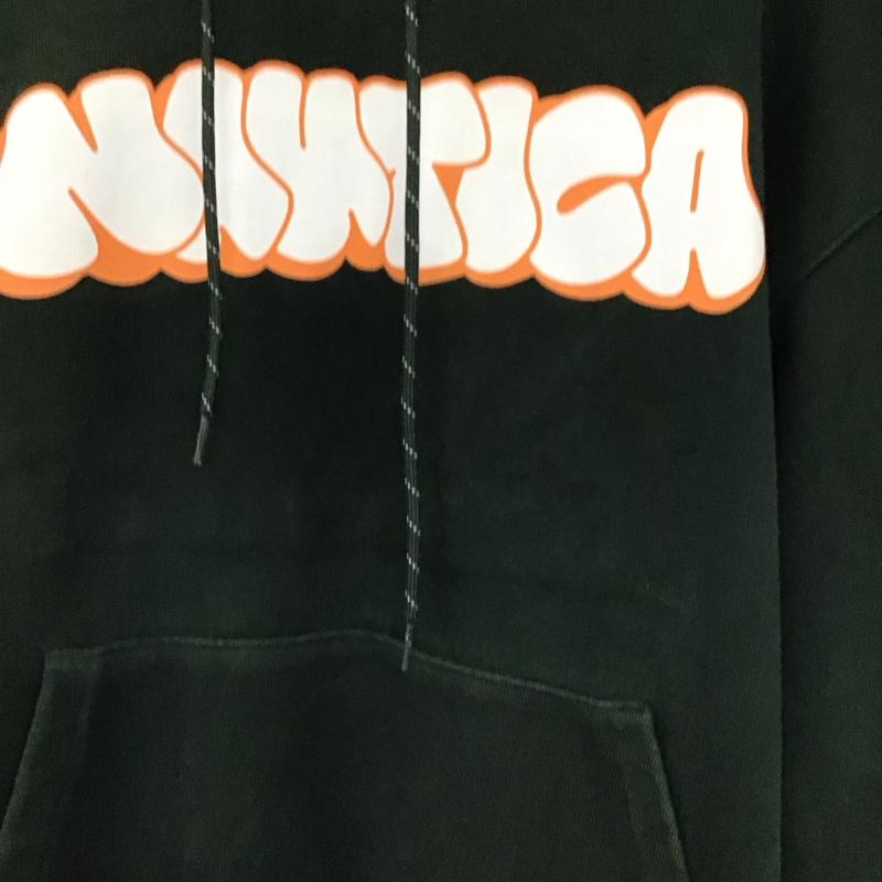 ノーティカ NAUTICA パーカー 長袖 長袖 M ロゴ、文字 緑 / グリーン / green メンズ USED 古着 中古 10152659