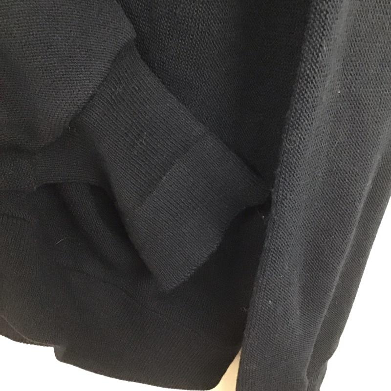 アイゾッド IZOD カーディガン 長袖 長袖カーディガン 前ボタン ニットカーディガン XL ロゴ、文字 紺 / ネイビー / navy メンズ USED 古着 中古 10152662