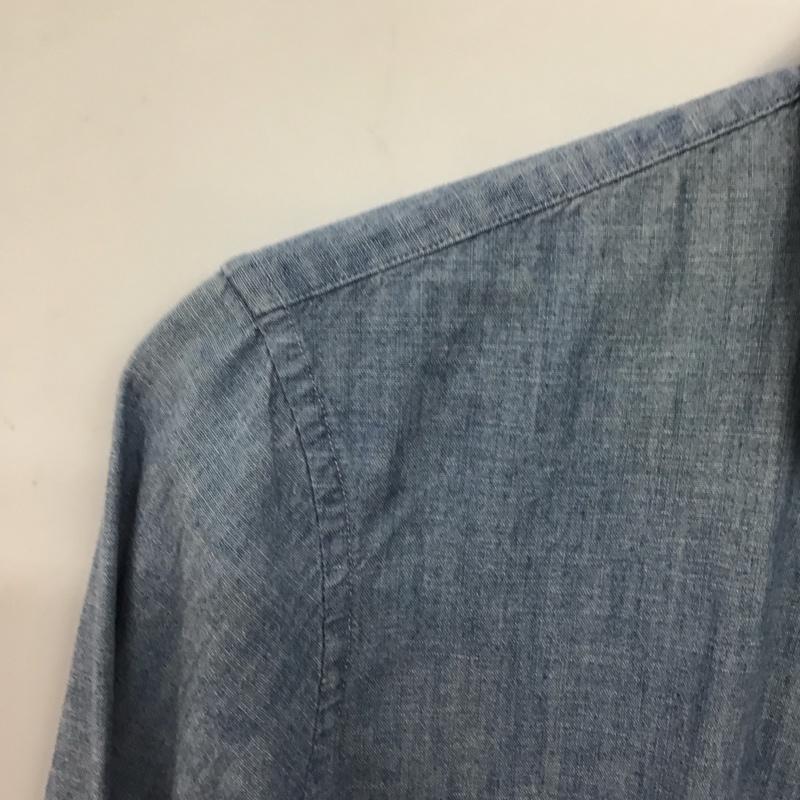 ポロラルフローレン POLO RALPH LAUREN シャツ、ブラウス 長袖 長袖シャツ 無地シャツ カラーシャツ 8 ロゴ、文字 インディゴ / インディゴ / Indigo メンズ USED 古着 中古 10152665
