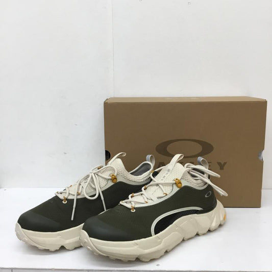 オークリー OAKLEY スニーカー スニーカー FOF100587 27.0cm ロゴ、文字 カーキ / カーキ / khaki X アイボリー / アイボリー / メンズ USED 古着 中古 10152666