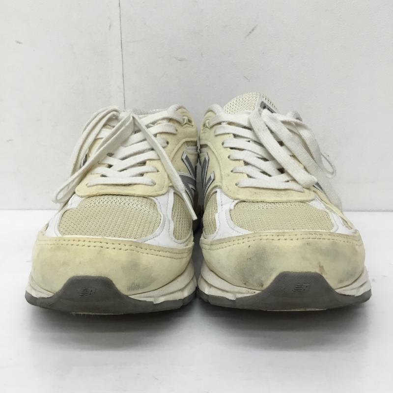 ニューバランス New Balance スニーカー スニーカー U990TE4 26.0cm ロゴ、文字 ベージュ / ベージュ / beige X アイボリー / アイボリー / メンズ USED 古着 中古 10152667