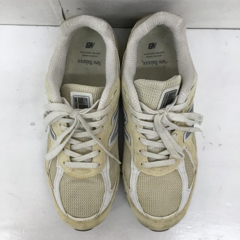 ニューバランス New Balance スニーカー スニーカー U990TE4 26.0cm ロゴ、文字 ベージュ / ベージュ / beige X アイボリー / アイボリー / メンズ USED 古着 中古 10152667