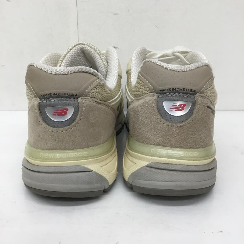 ニューバランス New Balance スニーカー スニーカー U990TE4 26.0cm ロゴ、文字 ベージュ / ベージュ / beige X アイボリー / アイボリー / メンズ USED 古着 中古 10152667