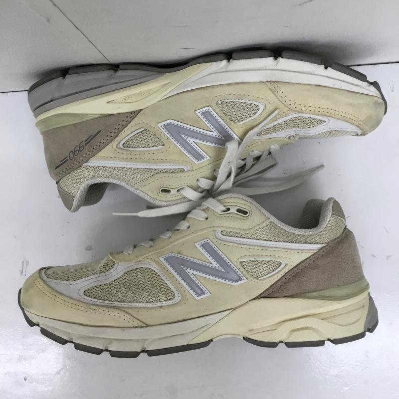 ニューバランス New Balance スニーカー スニーカー U990TE4 26.0cm ロゴ、文字 ベージュ / ベージュ / beige X アイボリー / アイボリー / メンズ USED 古着 中古 10152667