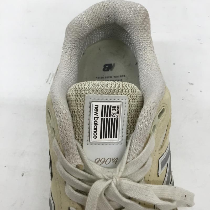 ニューバランス New Balance スニーカー スニーカー U990TE4 26.0cm ロゴ、文字 ベージュ / ベージュ / beige X アイボリー / アイボリー / メンズ USED 古着 中古 10152667