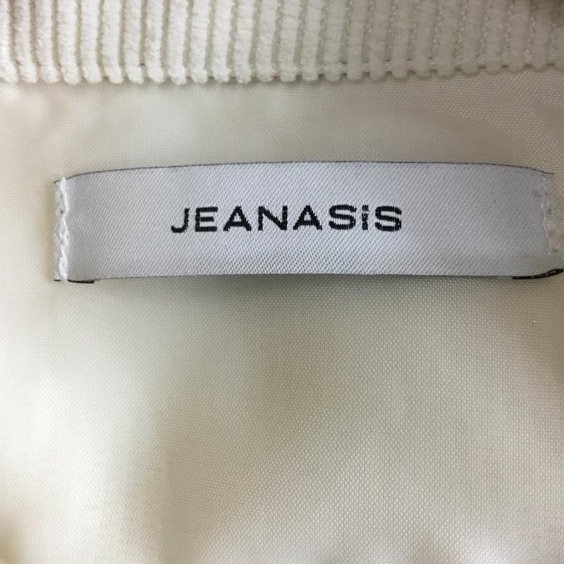 ジーナシス JEANASIS シャツ、ブラウス 長袖 JS063346MC コーデュロイショートシャツジャケット FREE 無地 アイボリー / アイボリー / レディース USED 古着 中古 10152671