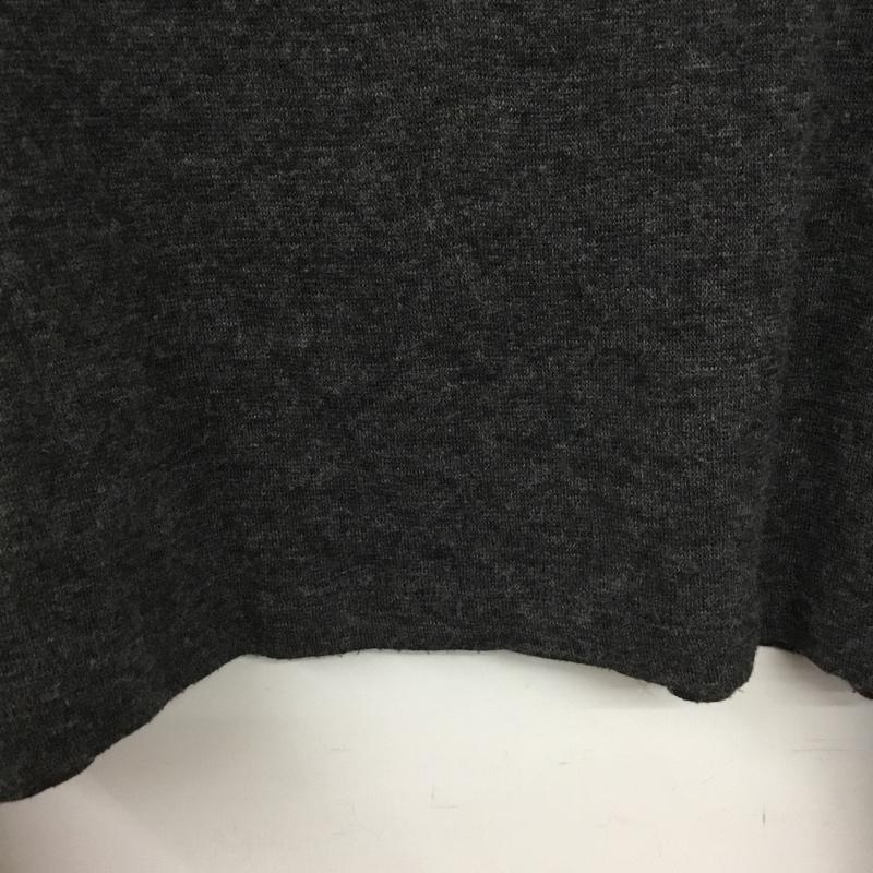 ザラ ZARA ニット、セーター 長袖 5580 404 801 肩フリル L 無地 灰 / グレー / gray レディース USED 古着 中古 10152672