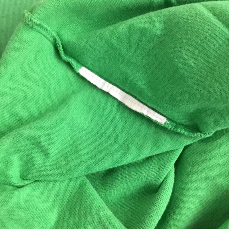 プレイコムデギャルソン PLAY COMME des GARCONS Tシャツ 半袖 クルーネック L ロゴ、文字 緑 / グリーン / green メンズ USED 古着 中古 10152673