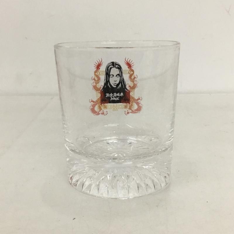 エックスガール X-girl ファッション小物 ファッション小物 チャイニーズフェイスショットグラス コップ CHINESE FACE GLASS プリント 透明 / クリア / レディース USED 古着 中古 10152682
