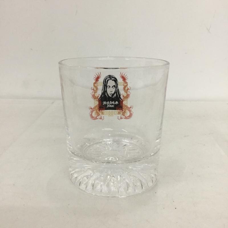 エックスガール X-girl ファッション小物 ファッション小物 チャイニーズフェイスショットグラス コップ CHINESE FACE GLASS プリント 透明 / クリア / レディース USED 古着 中古 10152683