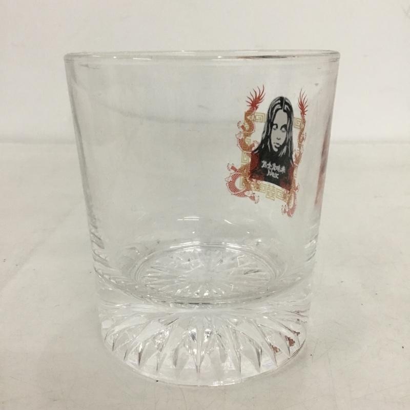 エックスガール X-girl ファッション小物 ファッション小物 チャイニーズフェイスショットグラス コップ CHINESE FACE GLASS プリント 透明 / クリア / レディース USED 古着 中古 10152683