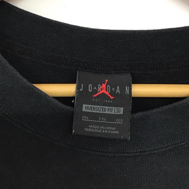 エアジョーダン AIR JORDAN トレーナー 長袖 dq4600-010 フライトフリース 長袖トレーナー XXL ロゴ、文字 ダークグレー / ダークグレー / メンズ USED 古着 中古 10152687