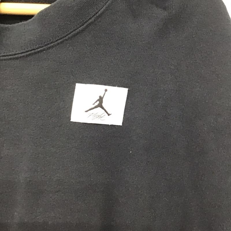 エアジョーダン AIR JORDAN トレーナー 長袖 dq4600-010 フライトフリース 長袖トレーナー XXL ロゴ、文字 ダークグレー / ダークグレー / メンズ USED 古着 中古 10152687