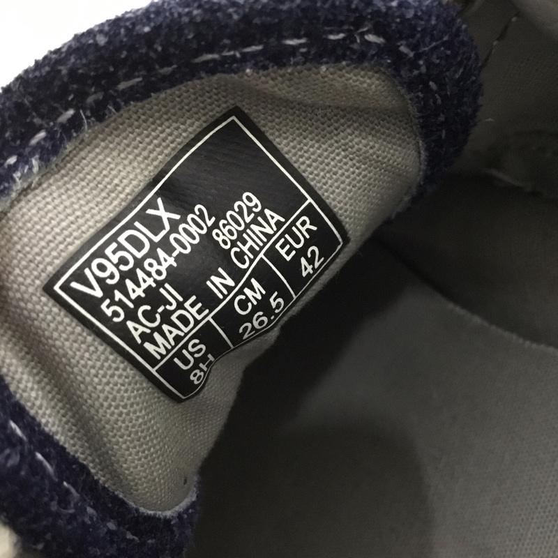 バンズ VANS スニーカー スニーカー V95DLX DELUXE 26.5cm 箱有 26.5cm ロゴ、文字 紺 / ネイビー / navy メンズ USED 古着 中古 10152691