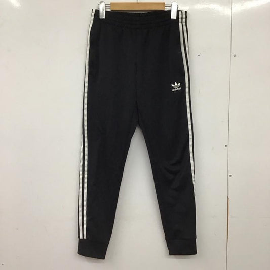 アディダス adidas パンツ ワークパンツ、ペインターパンツ cw1275 スポーツウェア スリムパンツ カジュアルパンツ M ロゴ、文字 黒 / ブラック / black メンズ USED 古着 中古 10152692