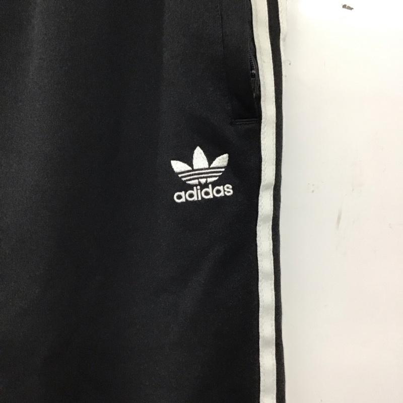 アディダス adidas パンツ ワークパンツ、ペインターパンツ cw1275 スポーツウェア スリムパンツ カジュアルパンツ M ロゴ、文字 黒 / ブラック / black メンズ USED 古着 中古 10152692