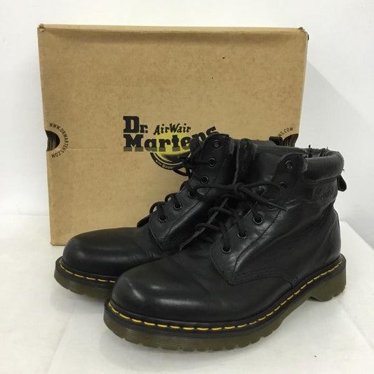ドクターマーチン Dr.Martens ブーツ ショートブーツ 11867 US9 6ホール US：9 ロゴ、文字 黒 / ブラック / black メンズ USED 古着 中古 10152693