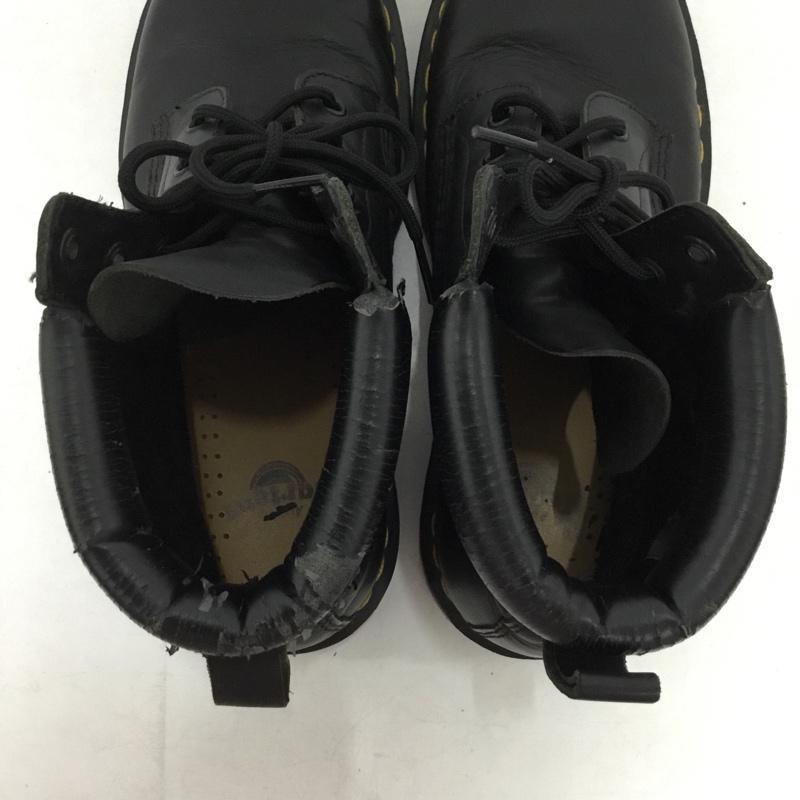 ドクターマーチン Dr.Martens ブーツ ショートブーツ 11867 US9 6ホール US：9 ロゴ、文字 黒 / ブラック / black メンズ USED 古着 中古 10152693