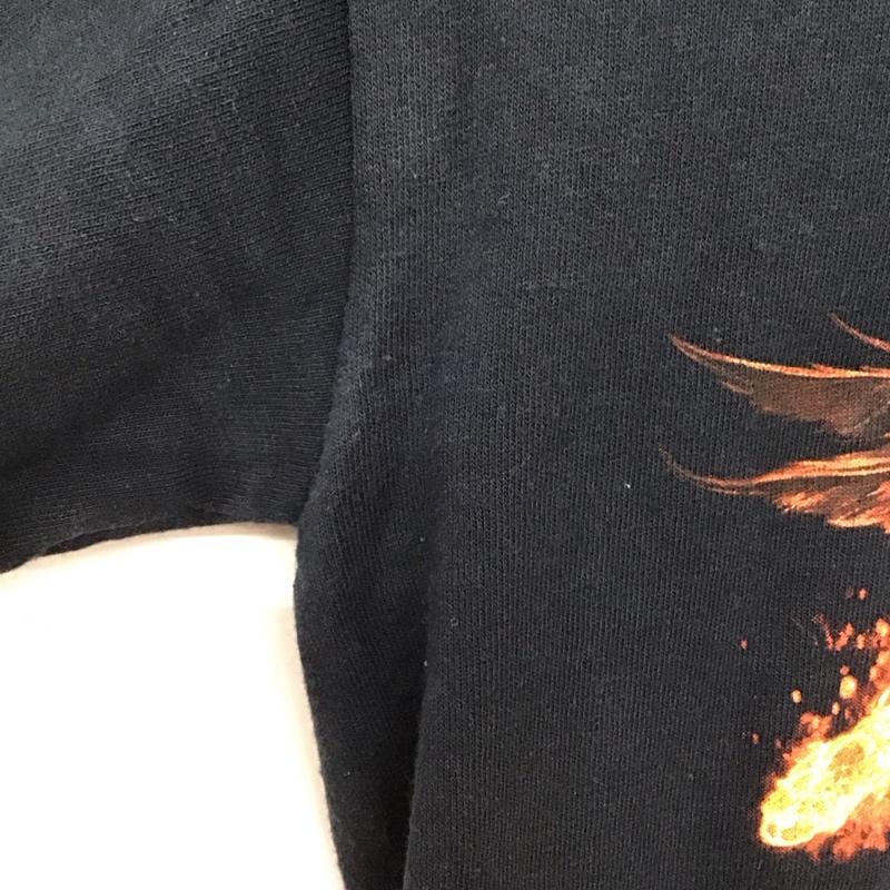 古着 USED Tシャツ 半袖 半袖カットソー プリントTシャツ クルーネックカットソー S プリント ダークグレー / ダークグレー / メンズ USED 古着 中古 10152696