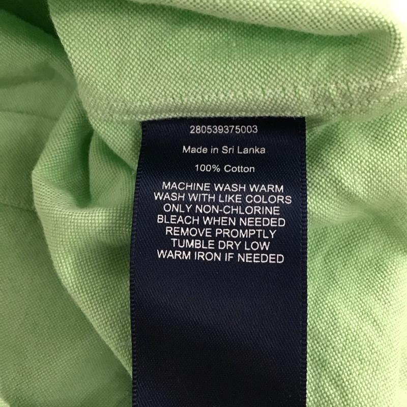 ラルフローレン RALPHLAUREN シャツ、ブラウス 長袖 長袖シャツ 無地シャツ カラーシャツ ボタンダウンシャツ 6 ロゴ、文字 薄緑 / ライトグリーン / メンズ USED 古着 中古 10152697