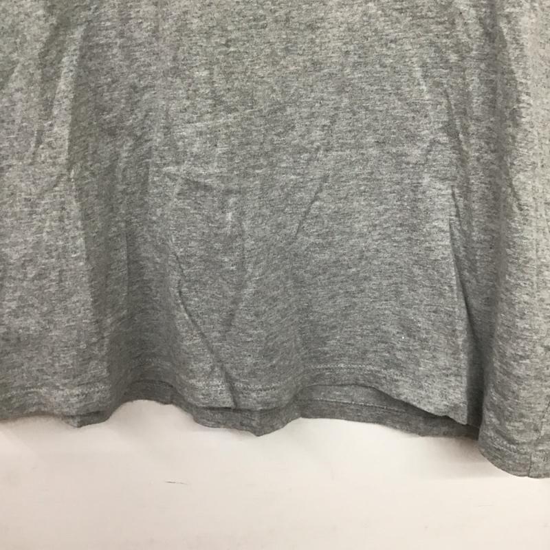 トミーヒルフィガー TOMMY HILFIGER Tシャツ 半袖 半袖カットソー プリントTシャツ Vネックカットソー S ロゴ、文字 灰 / グレー / gray メンズ USED 古着 中古 10152699