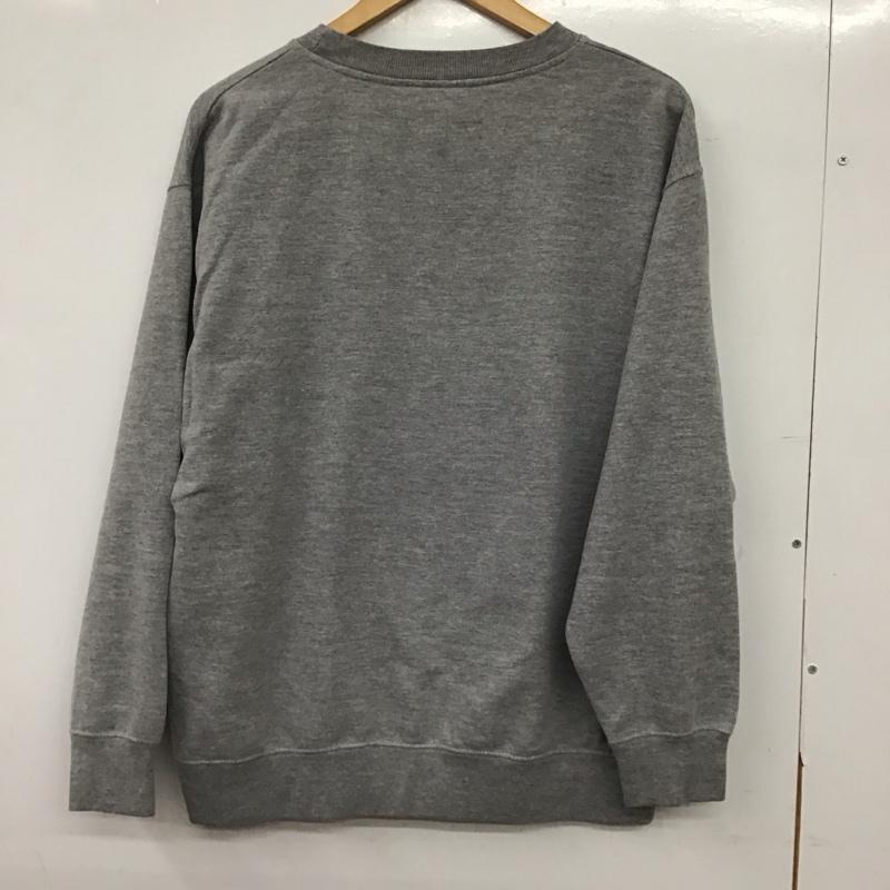 古着 USED トレーナー 長袖 長袖トレーナー スウェット クルーネック プルオーバー XL ロゴ、文字 灰 / グレー / gray メンズ USED 古着 中古 10152705
