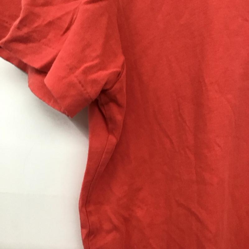 ポロラルフローレン POLO RALPH LAUREN Tシャツ 半袖 半袖カットソー 刺繍Tシャツ Vネックカットソー S ロゴ、文字 赤 / レッド / red メンズ USED 古着 中古 10152708