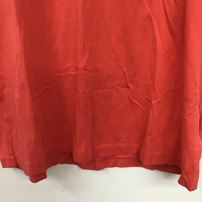 ポロラルフローレン POLO RALPH LAUREN Tシャツ 半袖 半袖カットソー 刺繍Tシャツ Vネックカットソー S ロゴ、文字 赤 / レッド / red メンズ USED 古着 中古 10152708