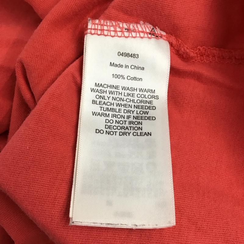 ポロラルフローレン POLO RALPH LAUREN Tシャツ 半袖 半袖カットソー 刺繍Tシャツ Vネックカットソー S ロゴ、文字 赤 / レッド / red メンズ USED 古着 中古 10152708