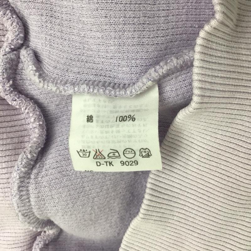 ラコステ LACOSTE ニット、セーター 長袖 長袖ニットカットソー クルーネック セーター 3 ロゴ、文字 紫 / パープル / purple メンズ USED 古着 中古 10152709