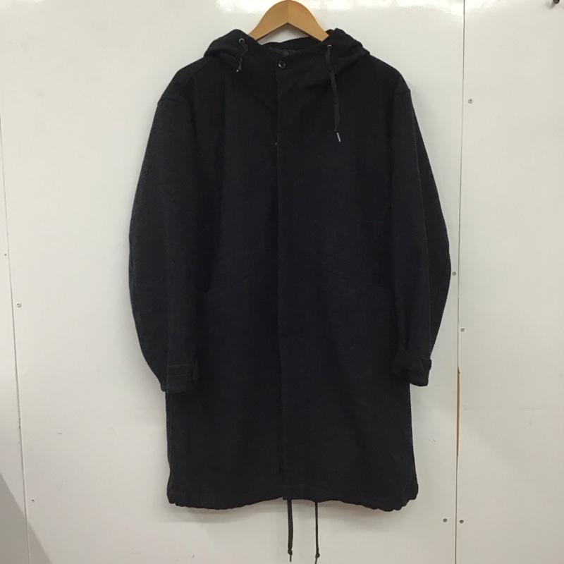 ビームス ハート BEAMS HEART コート コート一般 ジップアップコート ダッフルコート アウター S 無地 紺 / ネイビー / navy メンズ USED 古着 中古 10152710
