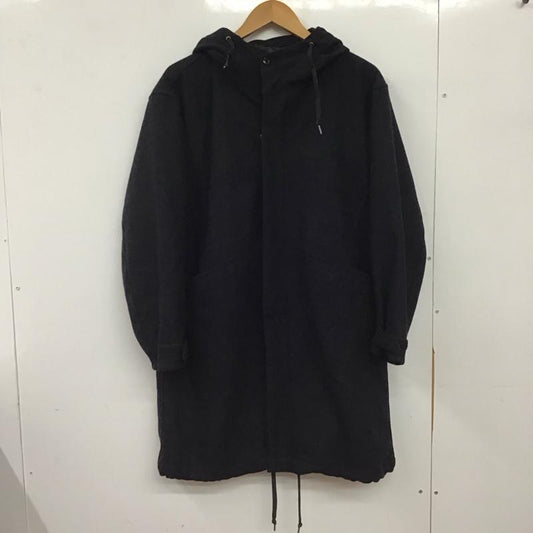 ビームス ハート BEAMS HEART コート コート一般 ジップアップコート ダッフルコート アウター S 無地 紺 / ネイビー / navy メンズ USED 古着 中古 10152710