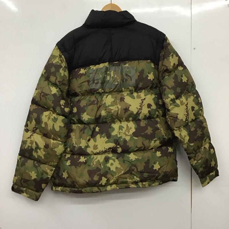 チャムス CHUMS ジャケット、上着 ジャンパー、ブルゾン ジップアップジャケット アウター ダウンジャケット XL カモフラージュ柄・迷彩 マルチカラー / マルチカラー / multicolor メンズ USED 古着 中古 10152711