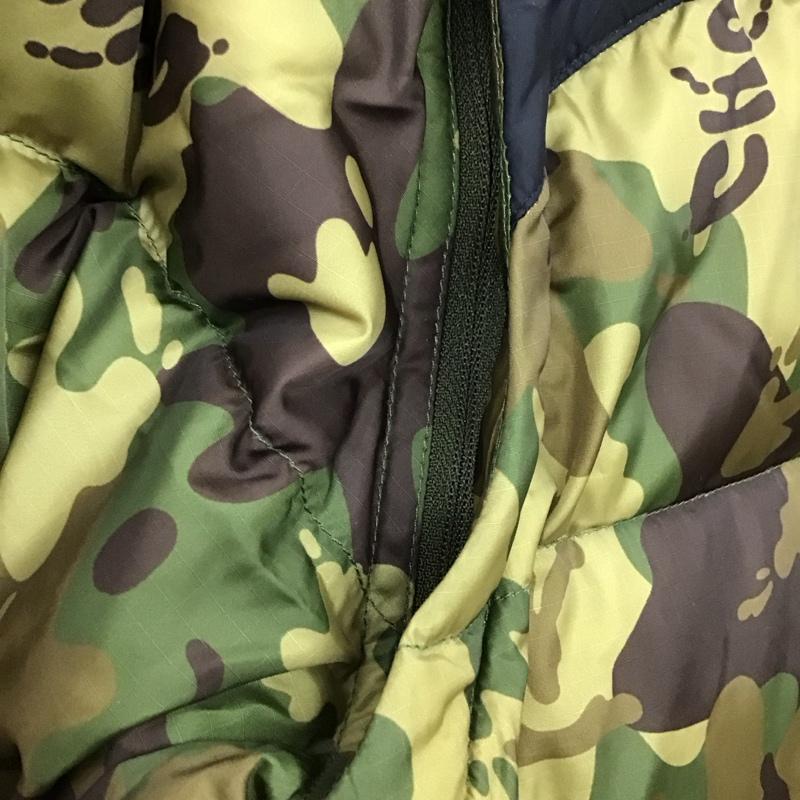 チャムス CHUMS ジャケット、上着 ジャンパー、ブルゾン ジップアップジャケット アウター ダウンジャケット XL カモフラージュ柄・迷彩 マルチカラー / マルチカラー / multicolor メンズ USED 古着 中古 10152711