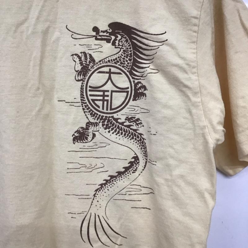 サンサーフ SUN SURF Tシャツ 半袖 半袖カットソー プリントTシャツ クルーネックカットソー S プリント ベージュ / ベージュ / beige メンズ USED 古着 中古 10152712