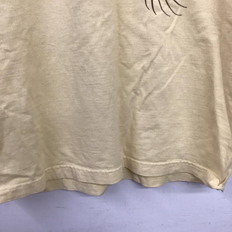 サンサーフ SUN SURF Tシャツ 半袖 半袖カットソー プリントTシャツ クルーネックカットソー S プリント ベージュ / ベージュ / beige メンズ USED 古着 中古 10152712