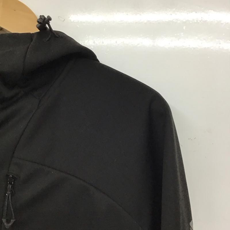 ミレー MILLET ジャケット、上着 ジャンパー、ブルゾン ジップアップジャケット パーカージャケット アウター M ロゴ、文字 黒 / ブラック / black メンズ USED 古着 中古 10152719