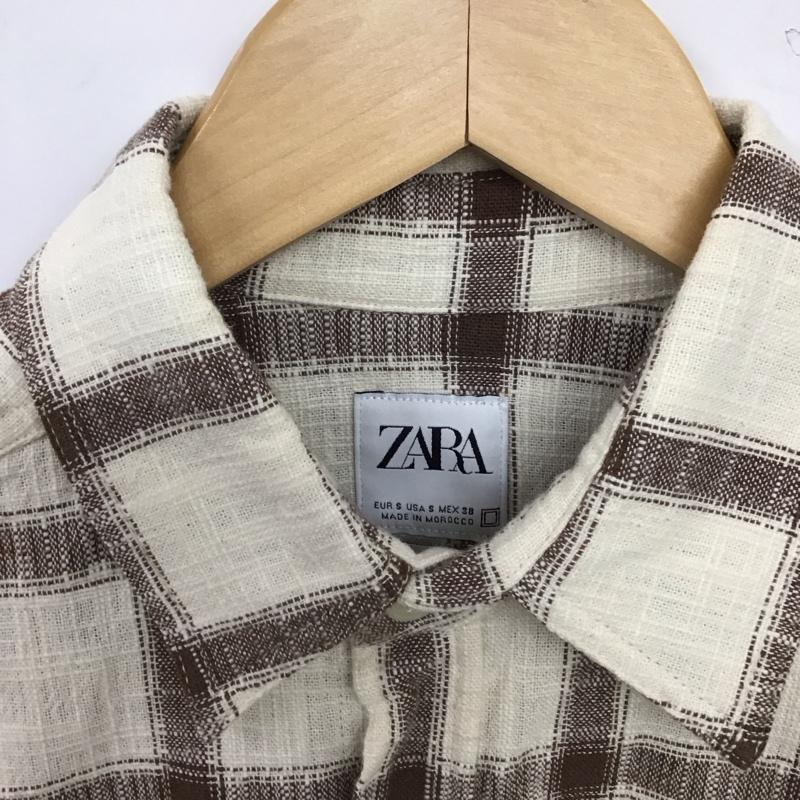 ザラ ZARA シャツ、ブラウス 長袖 長袖シャツ チェックシャツ カラーシャツ S チェック マルチカラー / マルチカラー / multicolor メンズ USED 古着 中古 10152720