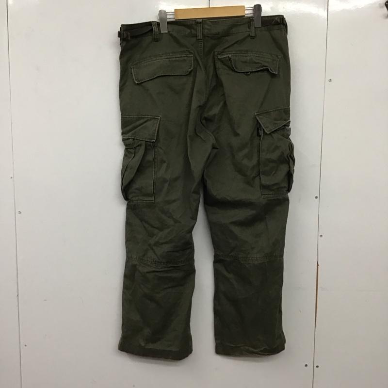 アヴィレックス AVIREX パンツ ワークパンツ、ペインターパンツ ワークパンツ ワイドパンツ カジュアルパンツ XXL 無地 カーキ / カーキ / khaki メンズ USED 古着 中古 10152724