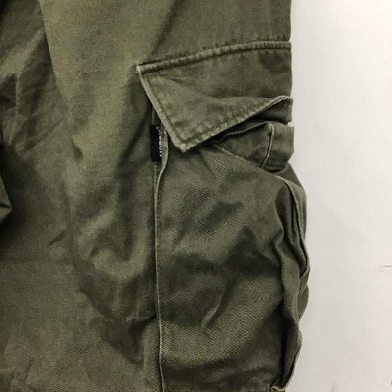アヴィレックス AVIREX パンツ ワークパンツ、ペインターパンツ ワークパンツ ワイドパンツ カジュアルパンツ XXL 無地 カーキ / カーキ / khaki メンズ USED 古着 中古 10152724