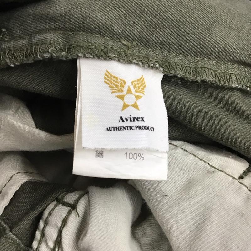 アヴィレックス AVIREX パンツ ワークパンツ、ペインターパンツ ワークパンツ ワイドパンツ カジュアルパンツ XXL 無地 カーキ / カーキ / khaki メンズ USED 古着 中古 10152724