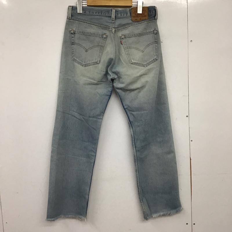 リーバイストラウスアンドコー Levi Strauss & co. パンツ デニム、ジーンズ デニムパンツ スリムパンツ カジュアルパンツ 33インチ ダメージ加工 インディゴ / インディゴ / Indigo メンズ USED 古着 中古 10152726
