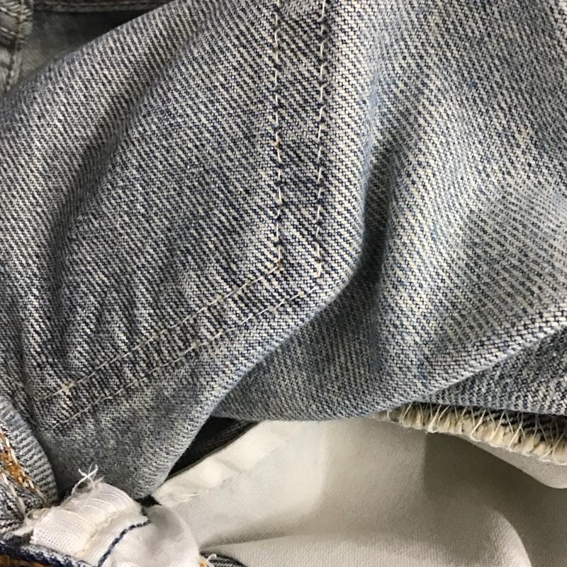 リーバイストラウスアンドコー Levi Strauss & co. パンツ デニム、ジーンズ デニムパンツ スリムパンツ カジュアルパンツ 33インチ ダメージ加工 インディゴ / インディゴ / Indigo メンズ USED 古着 中古 10152726