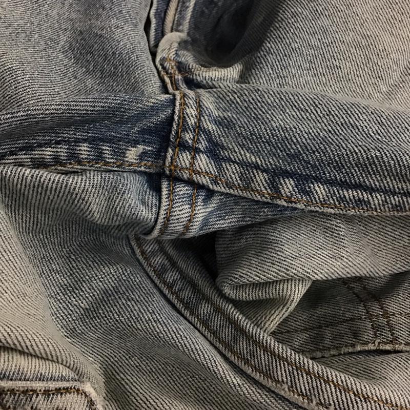 リーバイストラウスアンドコー Levi Strauss & co. パンツ デニム、ジーンズ デニムパンツ スリムパンツ カジュアルパンツ 33インチ ダメージ加工 インディゴ / インディゴ / Indigo メンズ USED 古着 中古 10152726