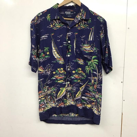 ポロバイラルフローレン Polo by RALPH LAUREN シャツ、ブラウス 半袖 半袖シャツ プリントシャツ ポケットシャツ アロハシャツ S プリント マルチカラー / マルチカラー / multicolor メンズ USED 古着 中古 10152728
