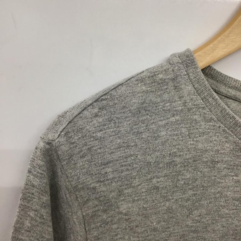 ジョイント joint Tシャツ 半袖 半袖カットソー プリントTシャツ クルーネックカットソー M ロゴ、文字 灰 / グレー / gray メンズ USED 古着 中古 10152730